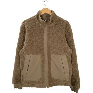 M3FANS Lululemon High Pile Fleece Full Zip Jacket Khaki Green men's size Medium